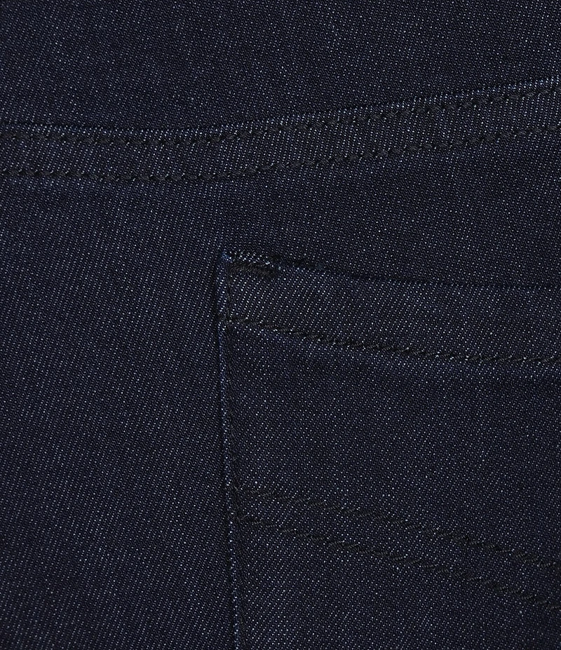 Intro Plus Size Dahlia Solid Pull-On Skimmer Denim Shorts