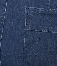 Intro Plus Size Kendall Freedom Denim Relaxed Cropped Pants