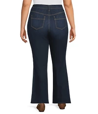 Intro Plus Size Stevie Flare Pull-On Ankle Pants