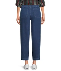 Intro Sidney Crop Barrel Leg Denim Pants