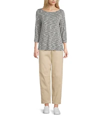 Intro Sidney Crop Barrel Leg Denim Pants