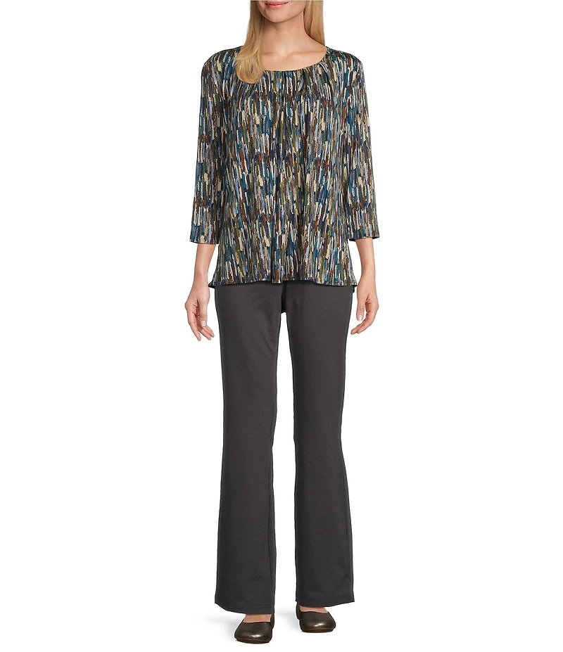 Intro Stella Bootleg Pull-On Double Knit Pants