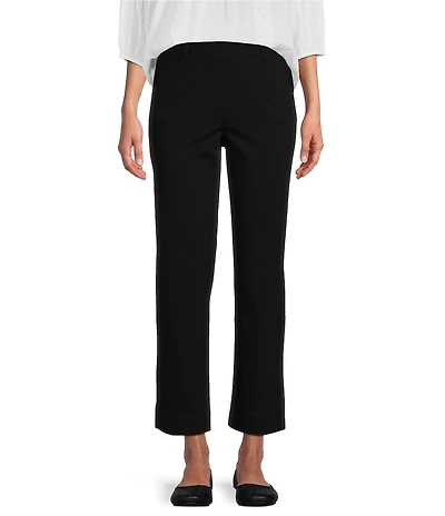 Intro Stella Breezy Knit Slimming Comfort Waist Pull-On Ankle Pants
