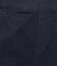 Intro Stella Freedom Denim Straight Leg Crystals Detail Pull-On Pants