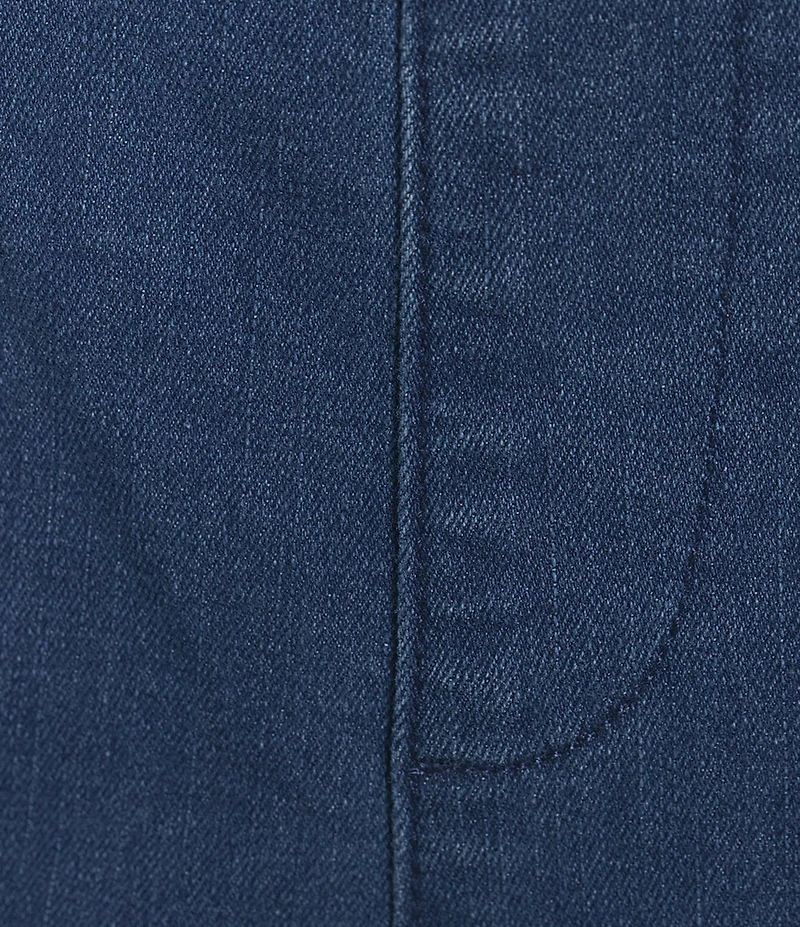 Intro Stella Straight Leg Slimming Comfort Waist Pull-On Denim Ankle Pants