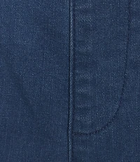 Intro Stella Straight Leg Slimming Comfort Waist Pull-On Denim Ankle Pants