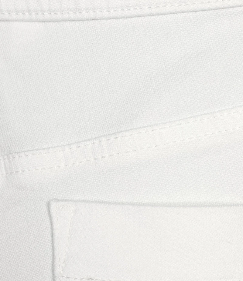 Intro Straight Slim Leg Frayed Hem Capri Pull-On Pants