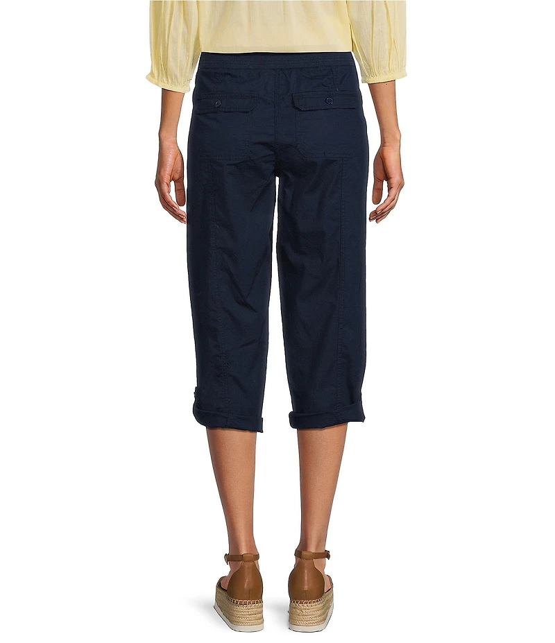 Intro Stretch Poplin Adjustable Length Pull-On Cargo Pants