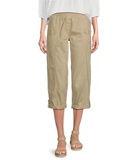 Intro Stretch Poplin Adjustable Length Pull-On Cargo Pants
