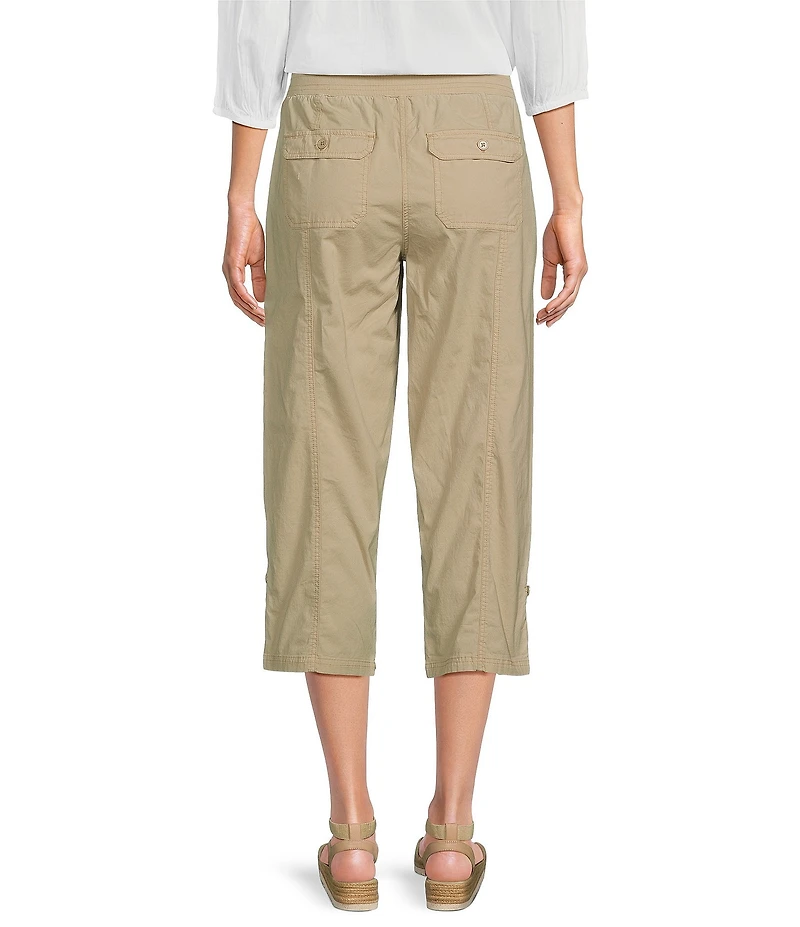 Intro Stretch Poplin Adjustable Length Pull-On Cargo Pants
