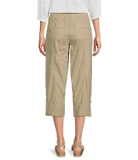 Intro Stretch Poplin Adjustable Length Pull-On Cargo Pants