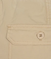 Intro Stretch Poplin Adjustable Length Pull-On Cargo Pants