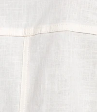 Intro Stretch Slub Weave Notch Collar Long Sleeve Easy Fit Button-Front Jacket