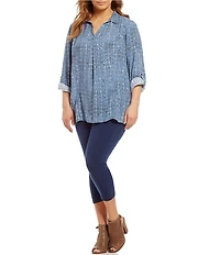 Intro Plus Size Love the Fit Capri Leggings