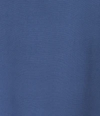 Intro Woven Split Ruffle V-Neck Embroidered Elbow Length Sleeve Top