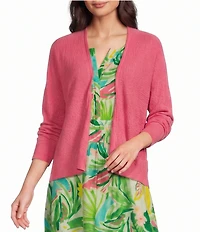 Investments 3/4 Dolman Sleeve Open Front Cardigan