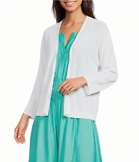 Investments 3/4 Dolman Sleeve Open Front Cardigan