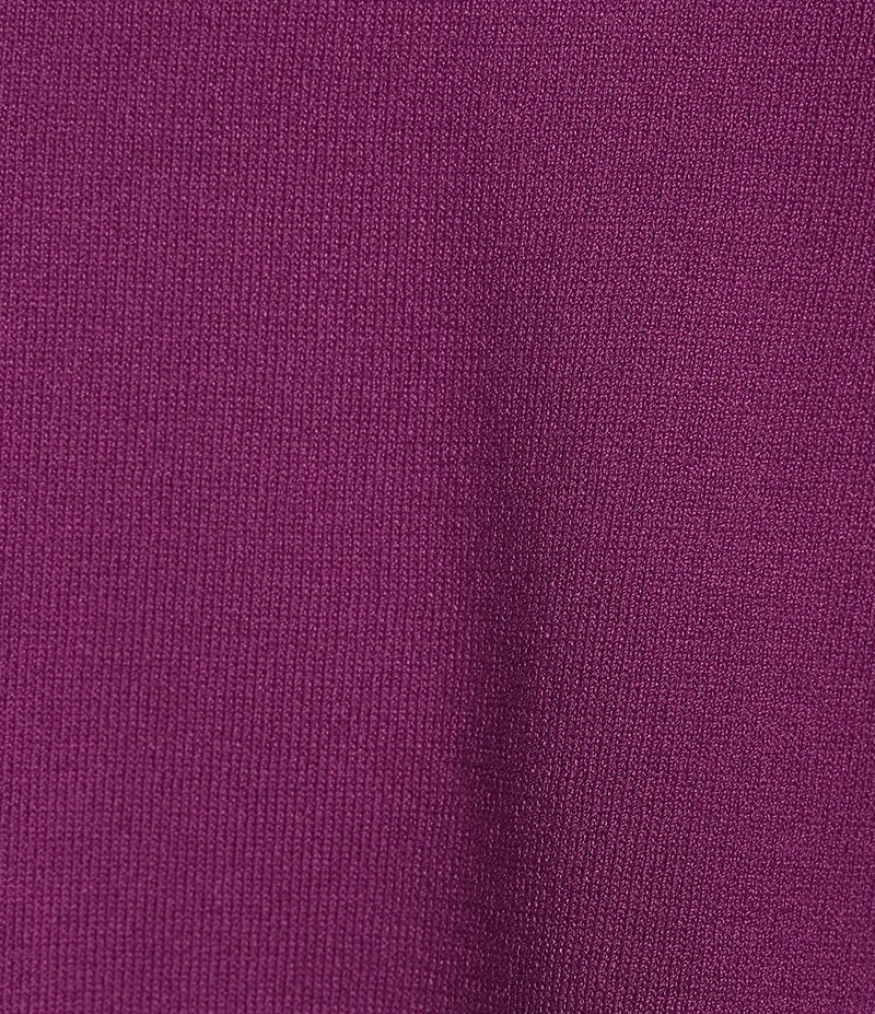 Investments 3/4 Flounce Sleeve Crew Neck Top