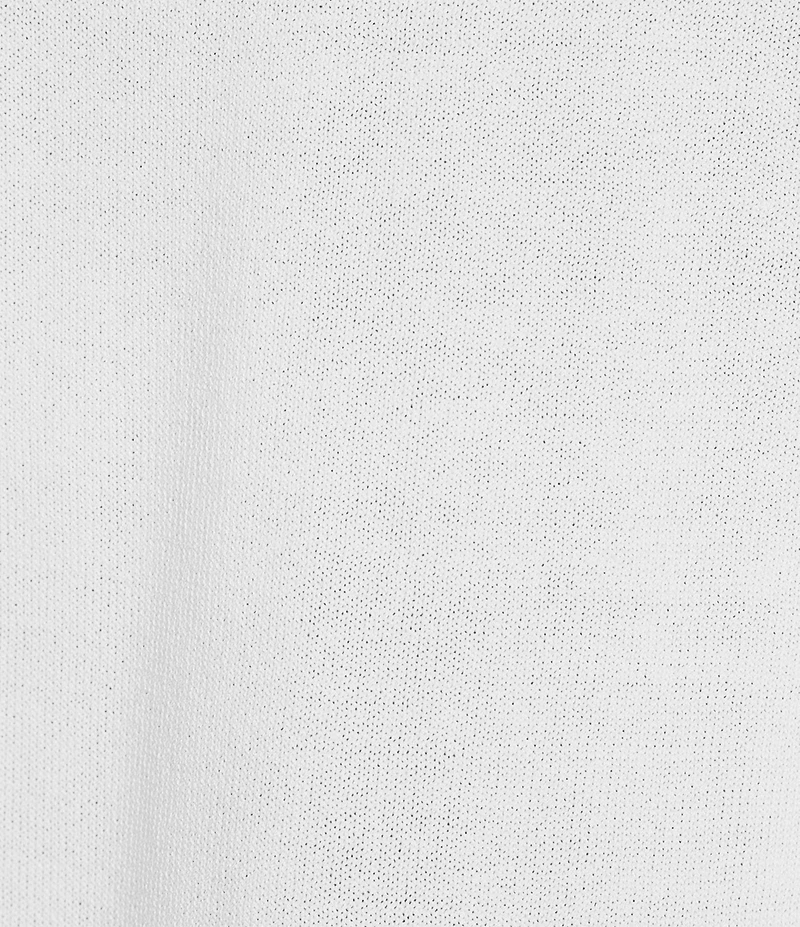 Investments 3/4 Flounce Sleeve Crew Neck Top