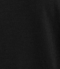 Investments 3/4 Ruched Sleeve Crew Neck Top