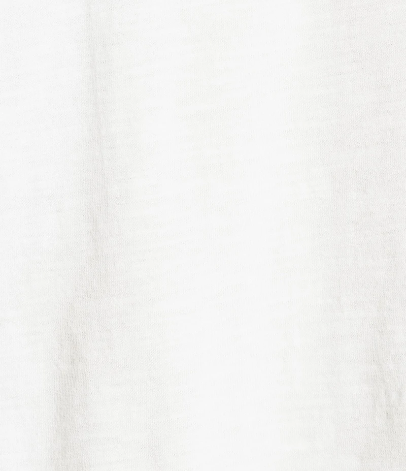 Investments 3/4 Ruched Sleeve Crew Neck Top