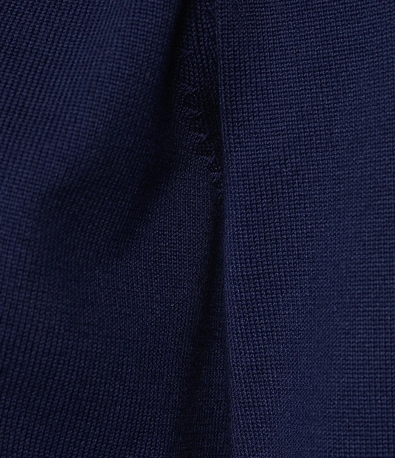 Investments 3/4 Sleeve Scallop Edge Open Front Cardigan