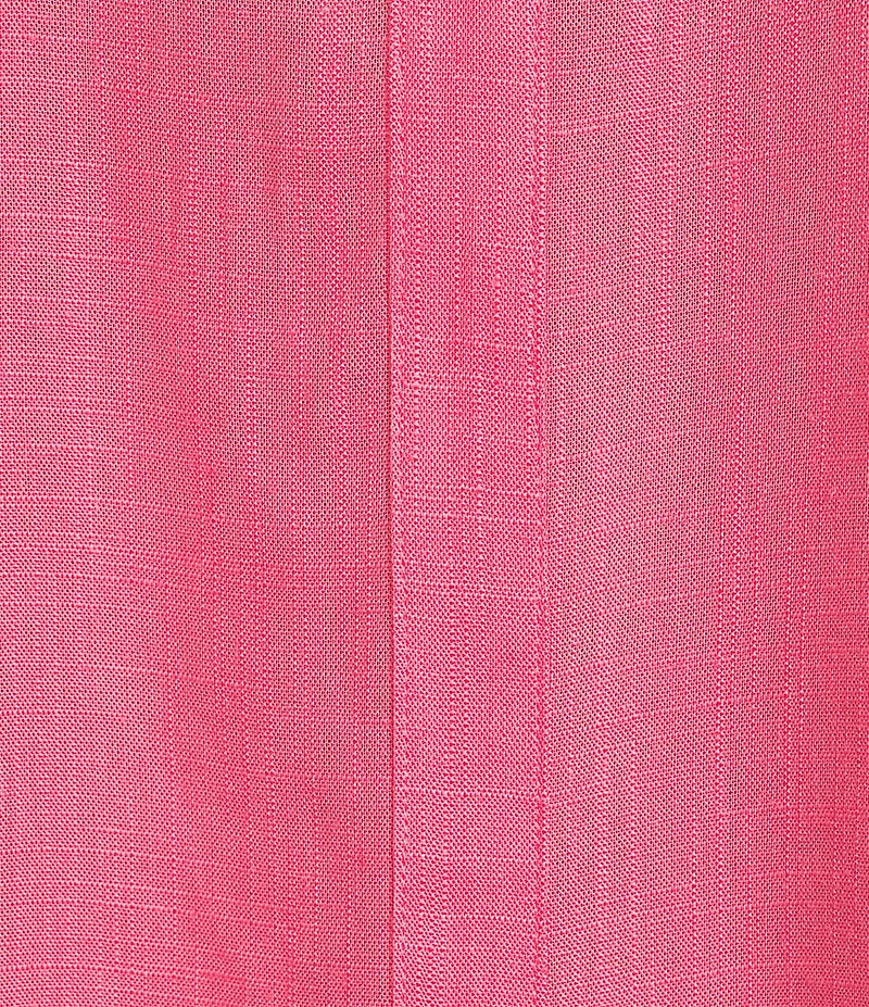 Investments 3/4 Sleeve Split V-Neck Button Shirt