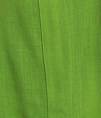 Investments 3/4 Sleeve Split V-Neck Button Shirt