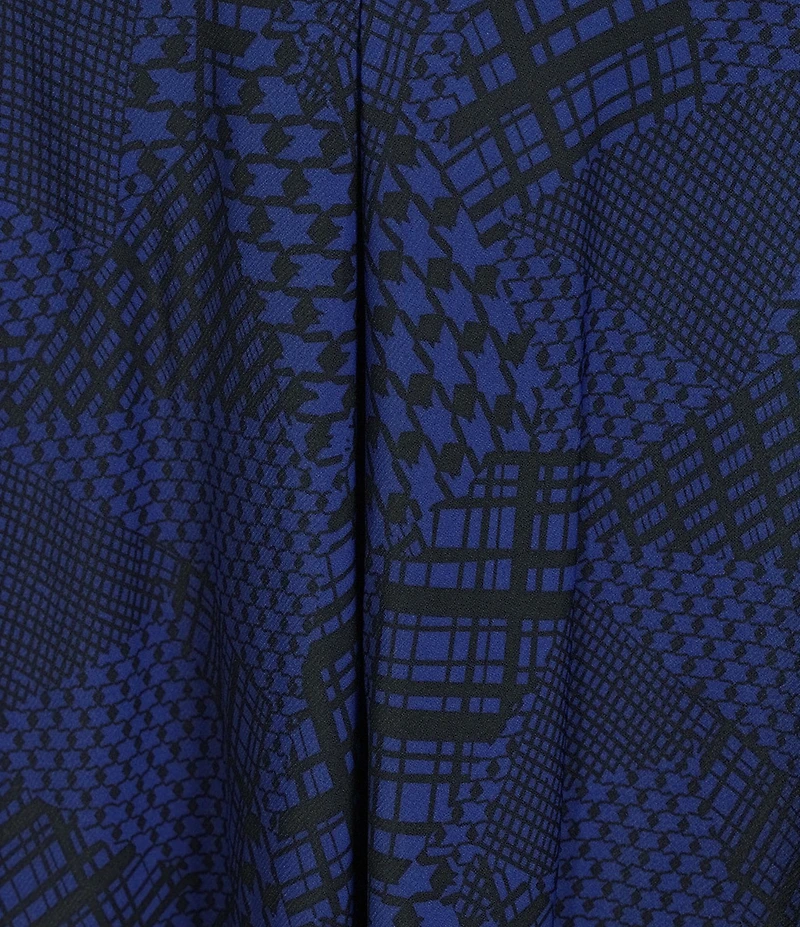 Investments Bellwether Patch Pull-On A-Line Midi Skirt