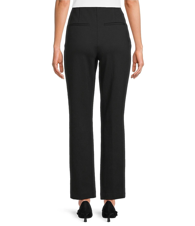 Investments Black Pintuck Slim Leg Pants