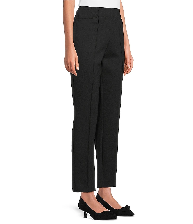 Investments Black Pintuck Slim Leg Pants