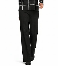 Investments Black Wide Leg Full Length Pants