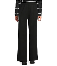 Investments Black Wide Leg Full Length Pants