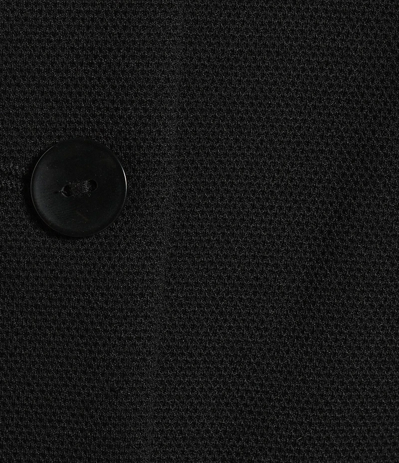 Investments Boat Neck Button Front 3/4 Sleeve Pique Coordinating Jacket