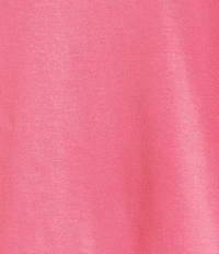 Investments Elbow Sleeve Embroidery V-Neck Knit Top