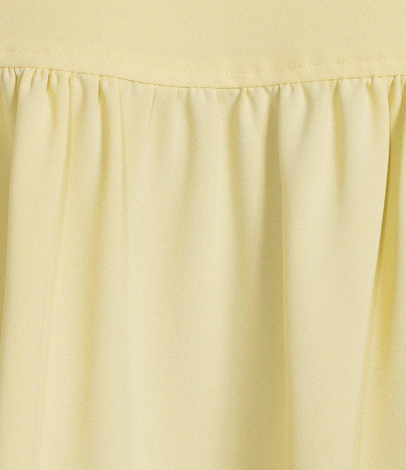 Investments Julie 3/4 Sleeve Y-Neck Button Down Blouse