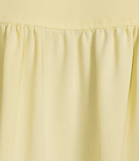 Investments Julie 3/4 Sleeve Y-Neck Button Down Blouse