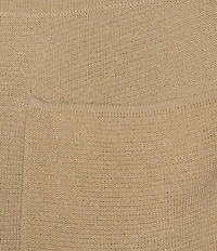 Investments Linen Blend Pull-On Wide Leg Crop Pants
