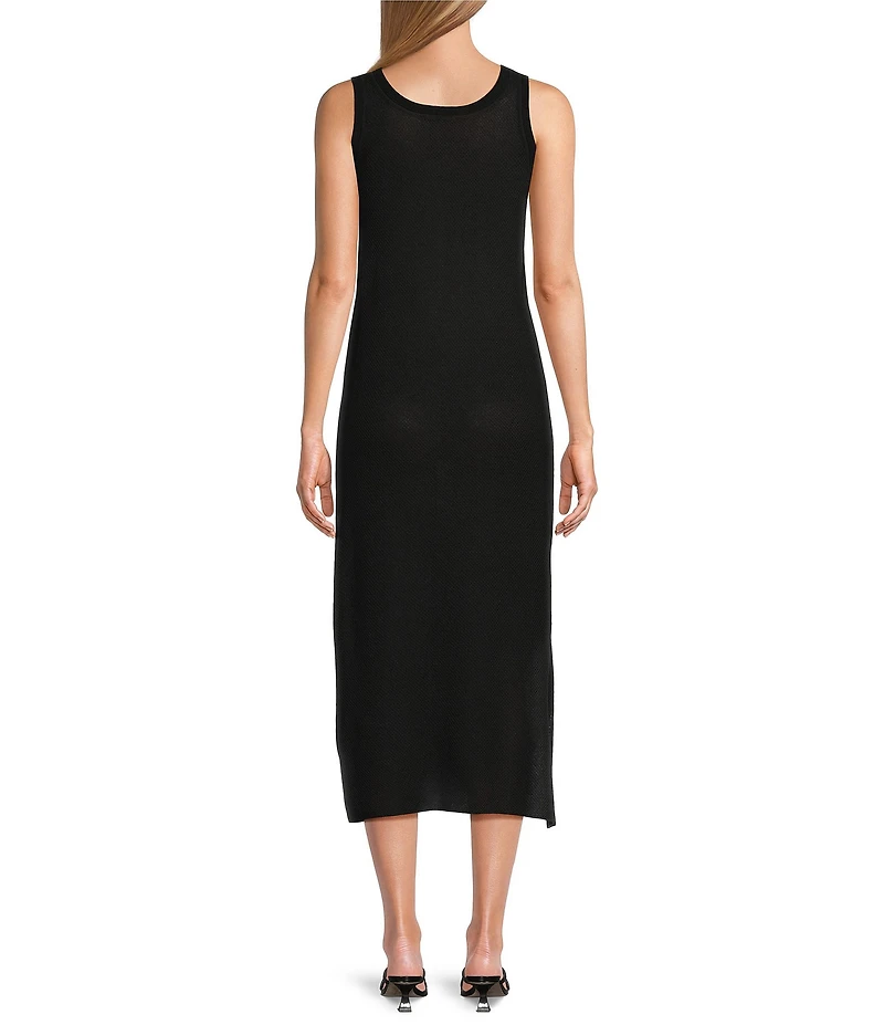 Investments Linen-Blend Sleeveless Sheath Dress
