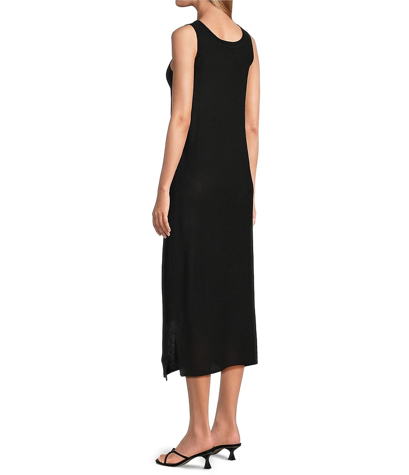 Investments Linen-Blend Sleeveless Sheath Dress