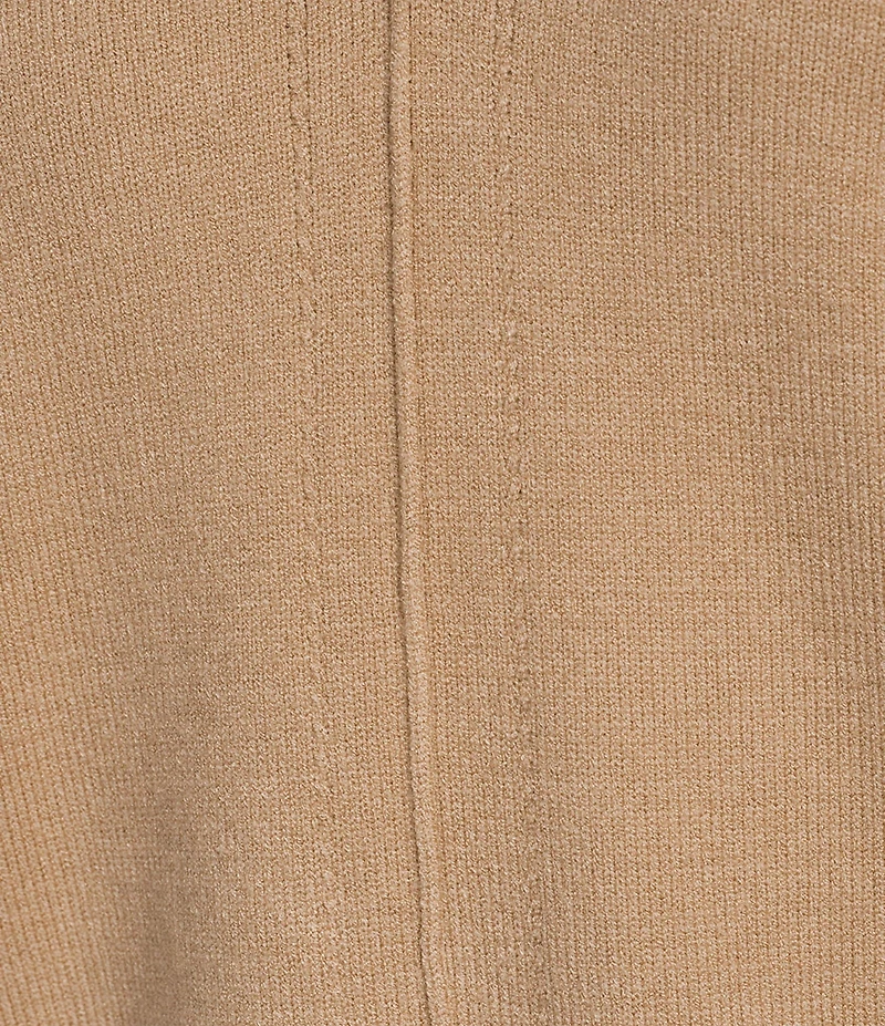 Investments Long Sleeve Point Collar Twofer Sweater