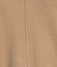 Investments Long Sleeve Point Collar Twofer Sweater