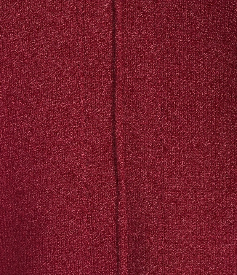 Investments Long Sleeve Point Collar Twofer Sweater