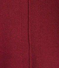 Investments Long Sleeve Point Collar Twofer Sweater
