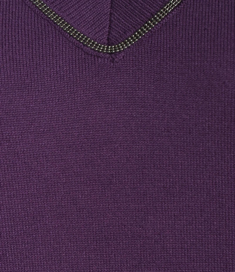 Investments Long Sleeve V-Neck Pullover Top