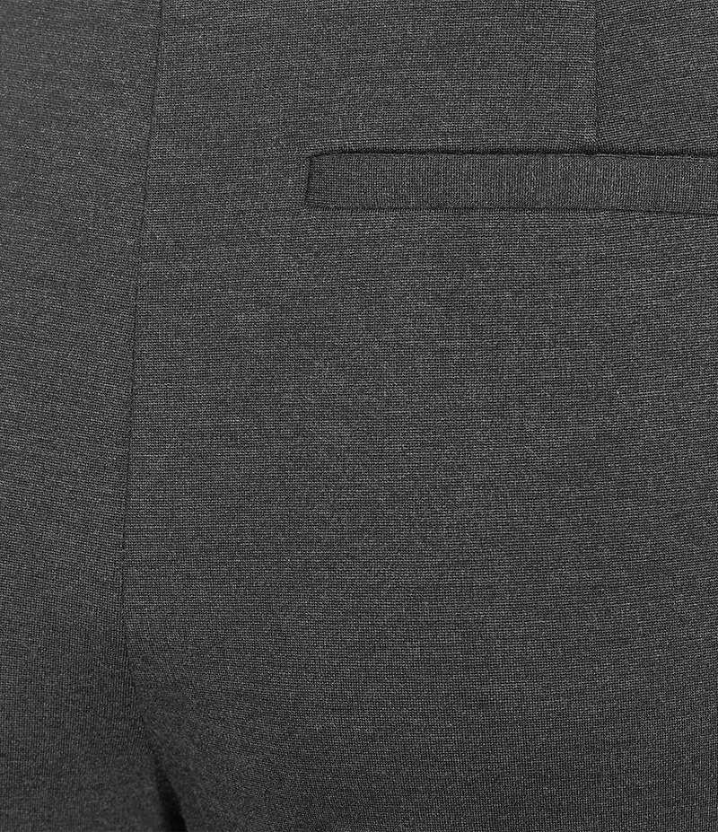 Investments Medium Gray Heather Pintuck Slim Leg Pants