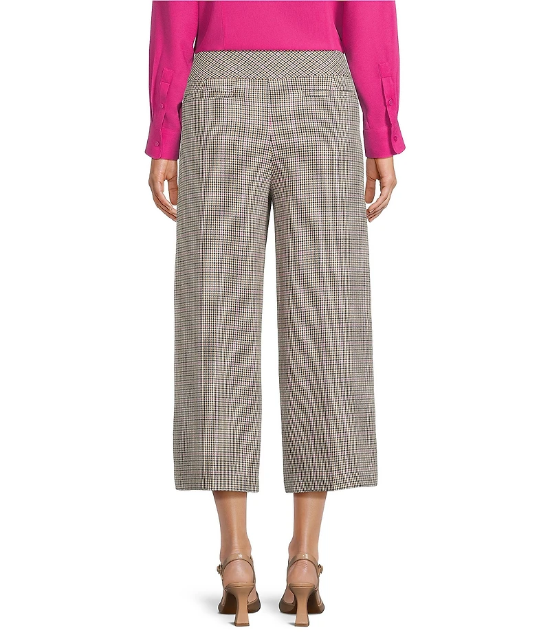 Investments Park Ave Pull On Wide Leg Crop Pants