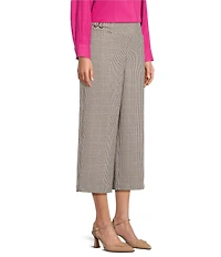 Investments Park Ave Pull On Wide Leg Crop Pants