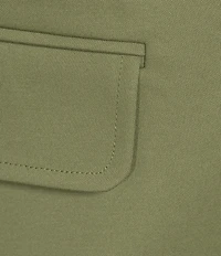 Investments Performance Traveler Long Sleeve One Button Notch Lapel Blazer