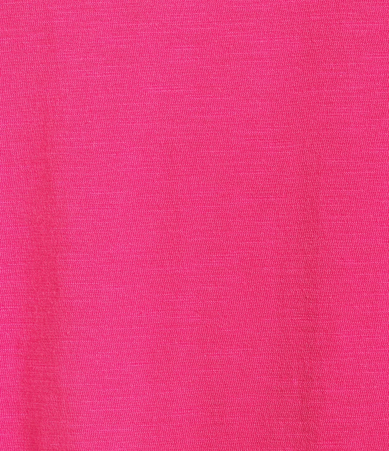 Investments Petite Size 3/4 Ruched Sleeve Crew Neck Top